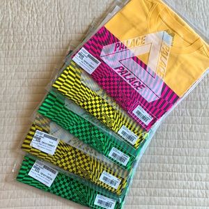 SOLD Palace Mash Eye T-Shirt Full Set